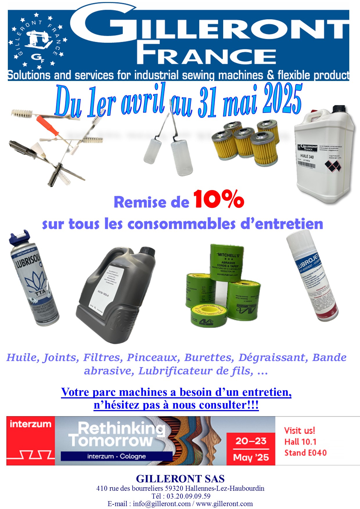 PROMOTION AVRIL MAI 2025
